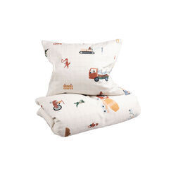 Busy Builders 2-delt babysengesett, Sebra