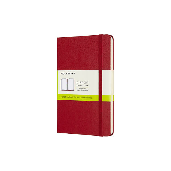 Classic Notebook blanke sider, skarlagensr&oslash;d, Moleskine