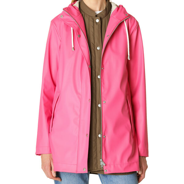 RAIN228FR Rain Jacket, magenta, Ilse Jacobsen Hornb&aelig;k