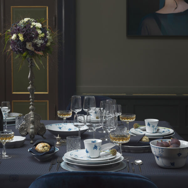 Bl&aring; Elements dyp tallerken, 25 cm, Royal Copenhagen