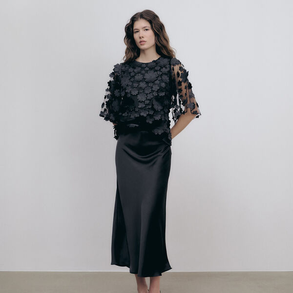 Marion Top, black, Ida Sjöstedt