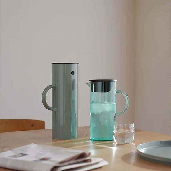 EM77 kanne m/lokk 1,5 L., dusty green, Stelton