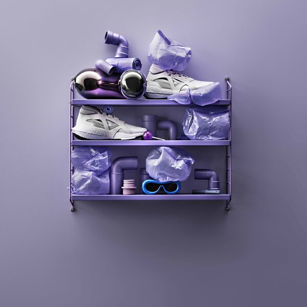 String® Pocket, purple/purple, String Furniture