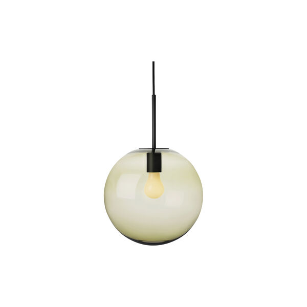 Taklampe 4014 30 cm, oliven, Hadeland Glassverk