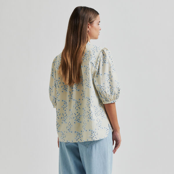 Claud SS Shirt, powder blue, Second Female