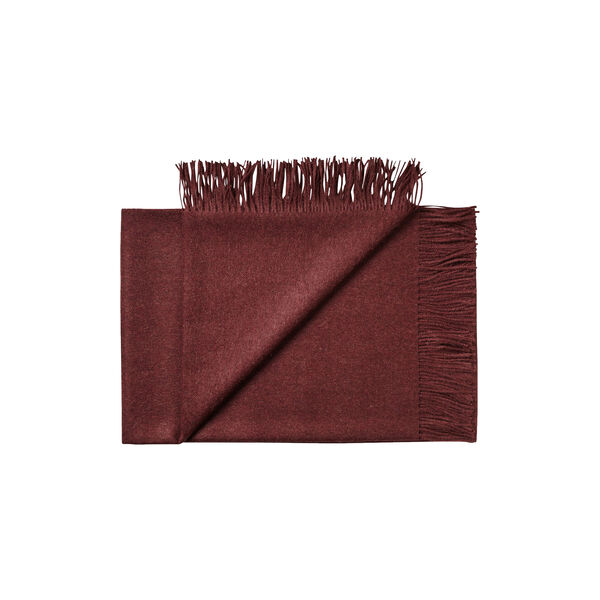 Cusco pledd, old bordeaux 0640 Cusco pledd, old bordeaux 0640, Silkeborg Uldspinderi