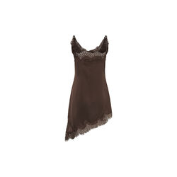 MWBrenda Lace Dress, dark brown, My Essential Wardrobe