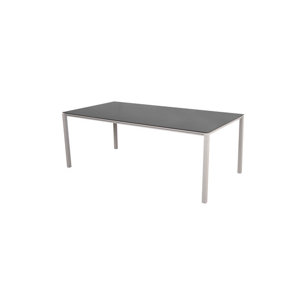 Pure bordplate 200x100 cm, fossil svart/keramikk Pure bordplate 200x100 cm, fossil svart/keramikk, Cane-line