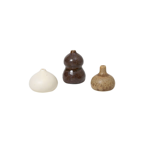 Komo Mini Vases sett af 3, multi, Ferm Living