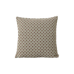 Frida daisy pute 50x50, rust/ivory, Kitty Sablu