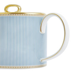 Helia Teapot 1 L, hvit/turkis/gull, Wedgwood