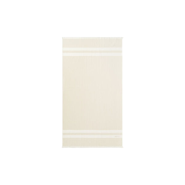Stripe Hammam strandh&aring;ndkle, faded beige, Gant