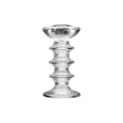 Festivo lysestake + metallkopp, klar, Iittala