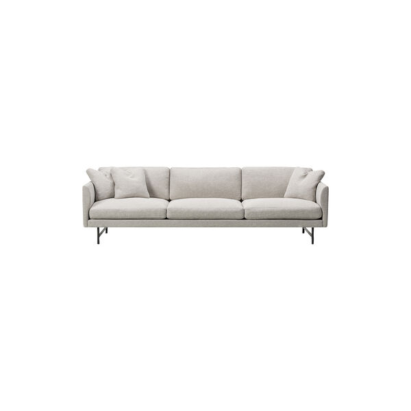 Calmo 80 3-seter sofa, lys gr&aring;, Fredericia Furniture