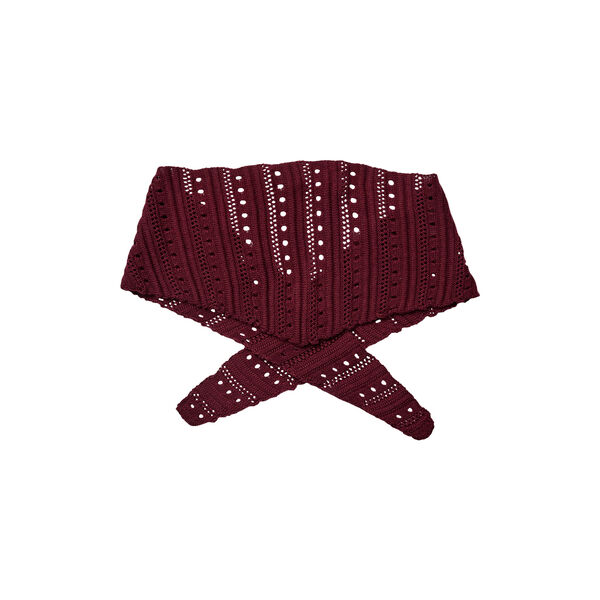 Skjerf, burgundy, Sofie Schnoor