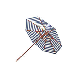 Messina Umbrella &Oslash;270, dark blue stripe, Fritz Hansen