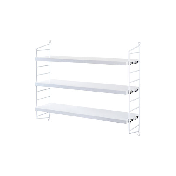 String® Pocket, white/white, String Furniture