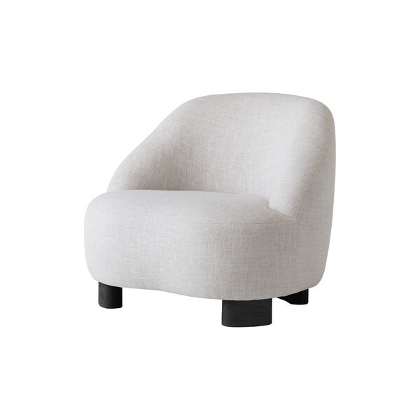 Margas loungestol LC1, off-white/sort, &Tradition