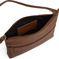 JolieMBG Crossbody Bag Soft Vintage, cognac w/br. gold, Markberg