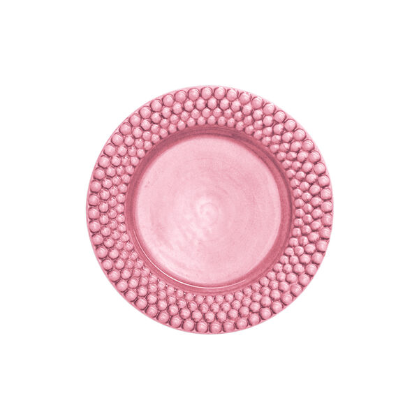 Bubbles tallerken 28 cm, pink, Mateus