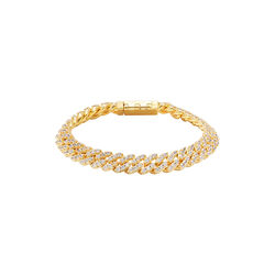 Classic Mexican chain bracelet, Crystal Haze