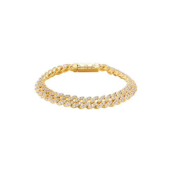 Classic Mexican chain bracelet, Crystal Haze
