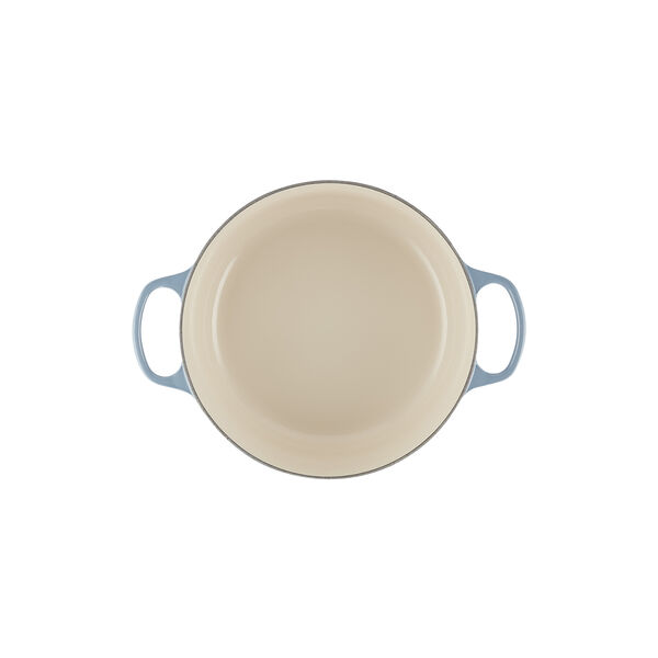 Signature rund gryte &Oslash; 28 cm, chambray, Le Creuset