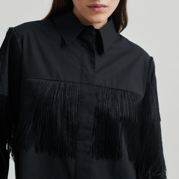 Frinchie skjorte, svart, Second Female