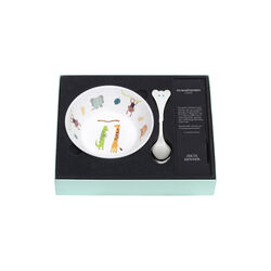 Safari barneskje med skål, elefant, Th. Marthinsen