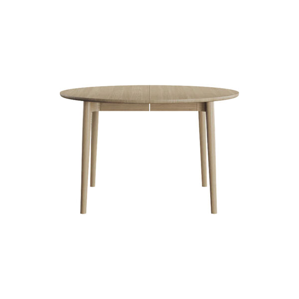 Expand spisebord circular D120, lys oljet eik, Northern