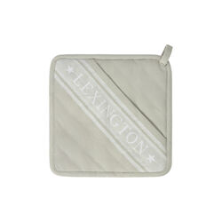 Icons Star gryteholder, sage green/white, Lexington