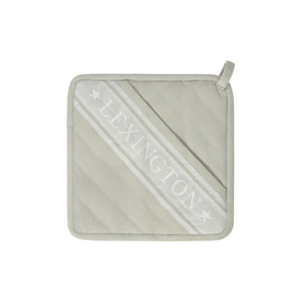 Icons Star gryteholder, sage green/white, Lexington