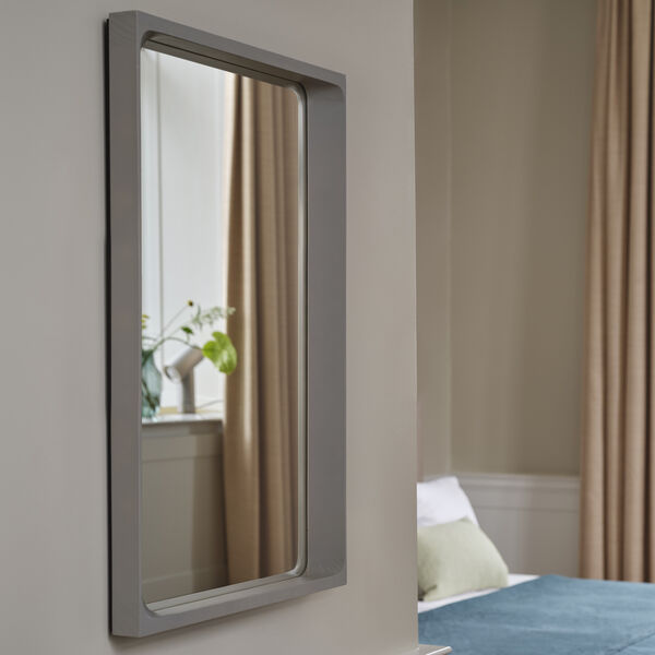 Arced Mirror, light grey, Muuto