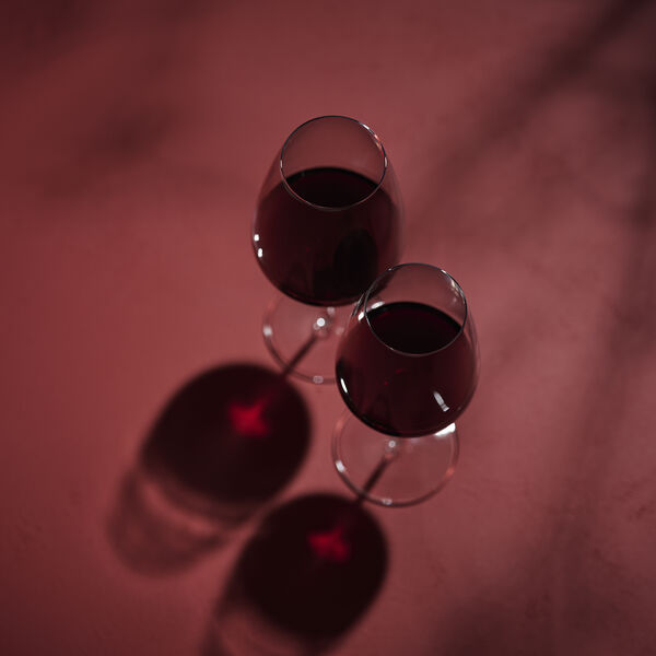 Meravigliosi rødvinsglass Merlot 6 stk., Luigi Bormioli