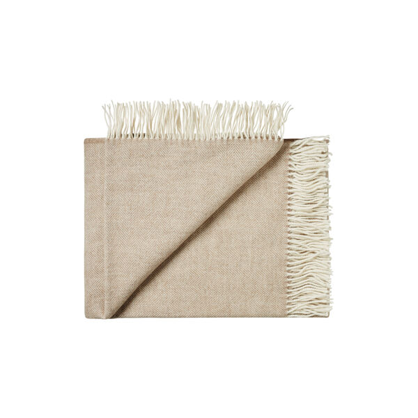 Sevilla Throw, 05153 barley beige, Silkeborg Uldspinderi