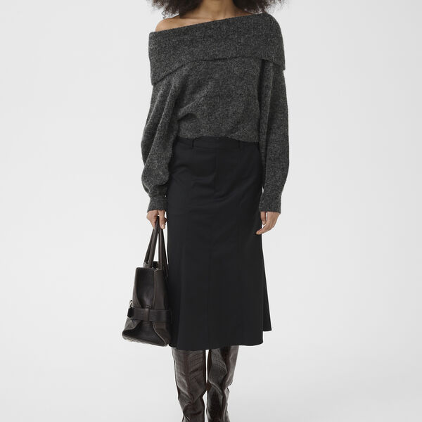 GZlourina HW skirt, black, Gestuz