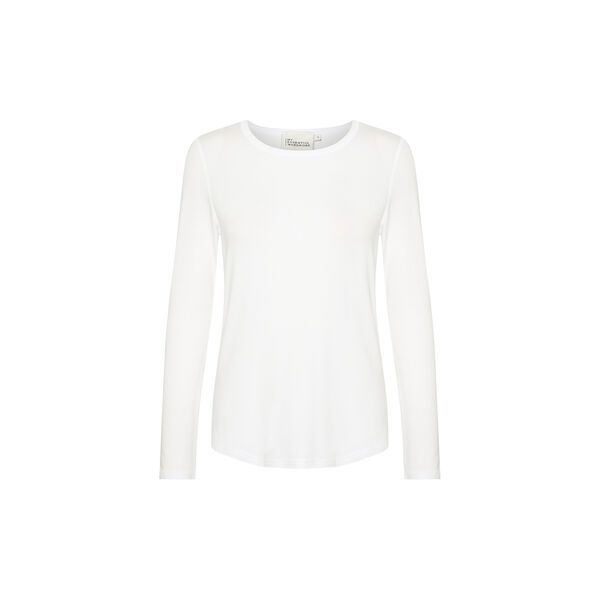18 THE MODAL BLOUSE, bright white, My Essential Wardrobe
