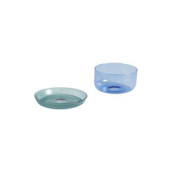 2-i-1 serveringssett, light blue/aqua, HAY