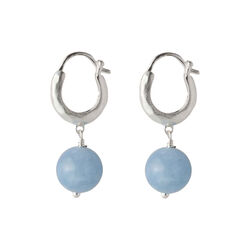 Blue&nbsp;Sky&nbsp;&oslash;reringer, silver, Pernille Corydon Jewellery