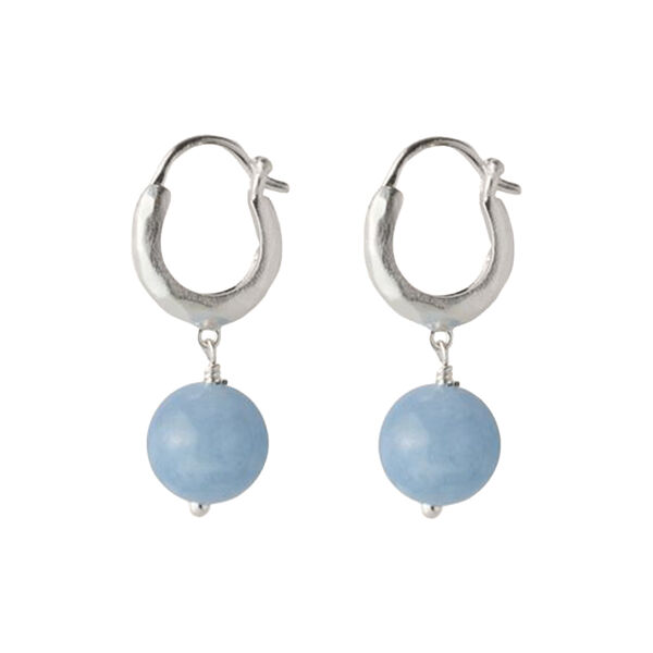 Blue&nbsp;Sky&nbsp;&oslash;reringer, silver, Pernille Corydon Jewellery