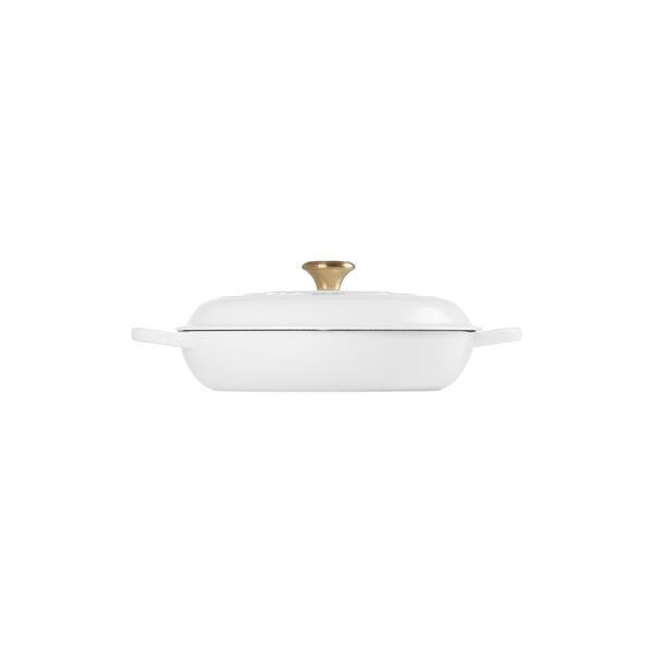 Signature st&oslash;pejern buffetgryte 30 cm, white, Le Creuset