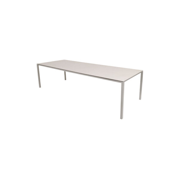 Sticks bordplate 280x100 cm, taupe/glasert stein, Cane-line