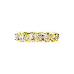 The Mother Cushion Ring, Crystal Haze