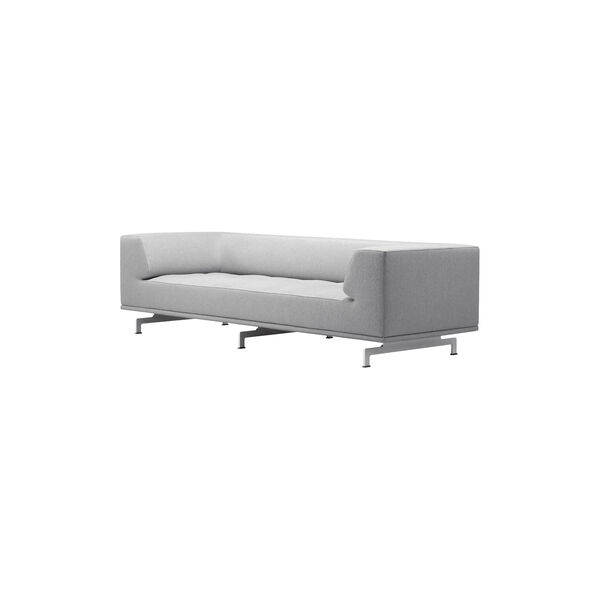 4511 Delphi 3 seter sofa, keiga 132/aluminium, Fredericia Furniture