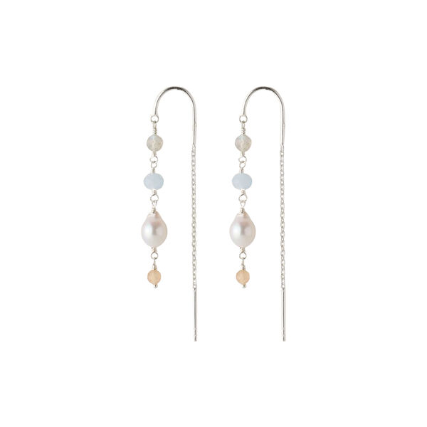 Mellow&nbsp;Blue&nbsp;&oslash;rekjede, silver, Pernille Corydon Jewellery