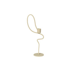 Valse Lysestake H&oslash;y, cashmere, Ferm Living