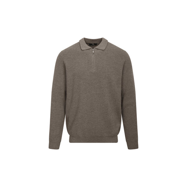 Austin Half-zip, mid brown, Urban Pioneers