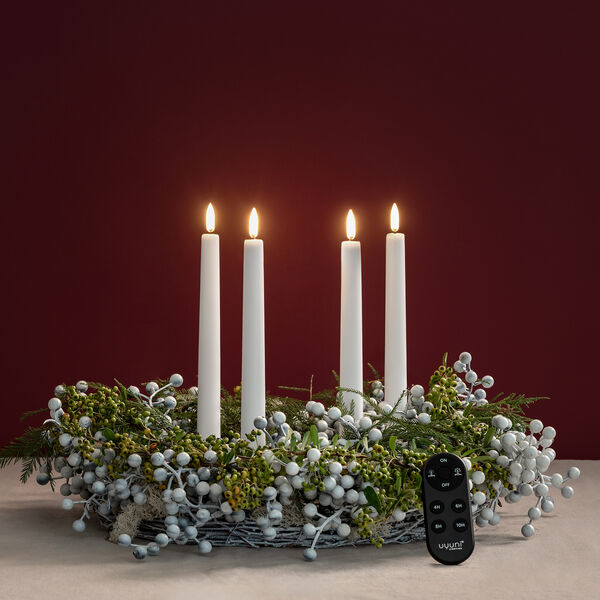 Gaveeske LED kronelys 4-pakk, nordic white, Uyuni Lighting