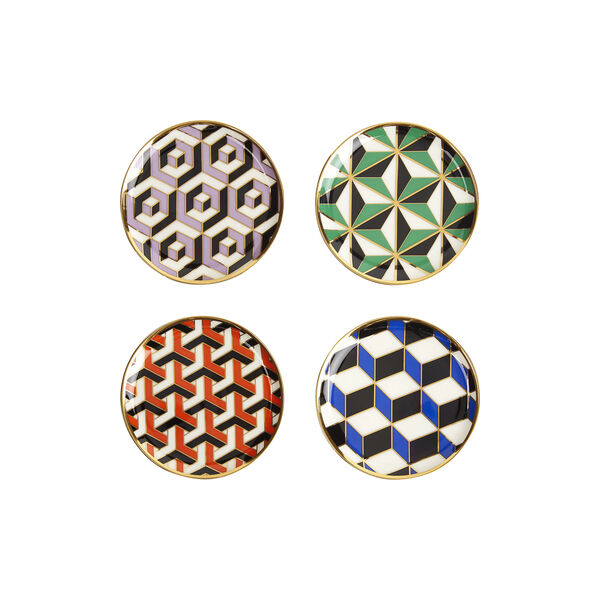 Versailles glassbrikker, 4 deler, Jonathan Adler