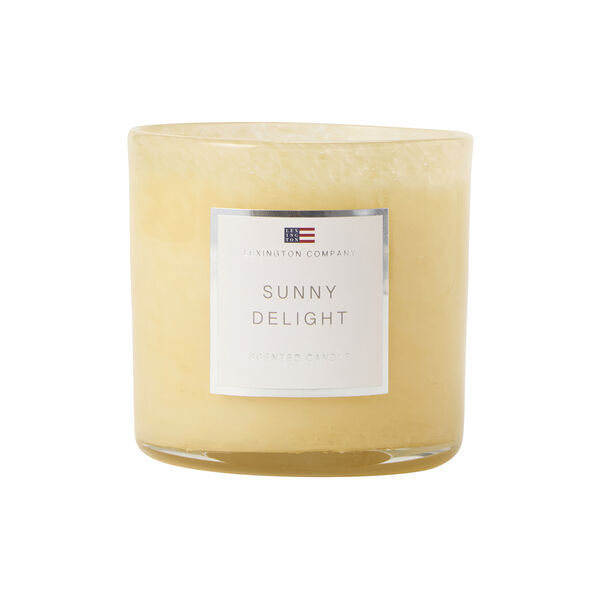 Sunny Delight duftlys, yellow, Lexington